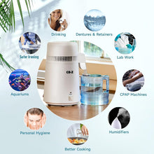 Load image into Gallery viewer, Versatile Distilled Water Maker - Ideal for Home, Office, and Labs - 1.5 L/h