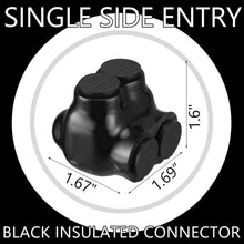 Load image into Gallery viewer, Compact 2-6 AWG Insulated Wire Splice Connectors - 5 Pack for Professionals