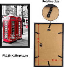Load image into Gallery viewer, Versatile 11x17 Picture Frame Set of 7 - Perfect for Gifts &amp; Gallery Walls