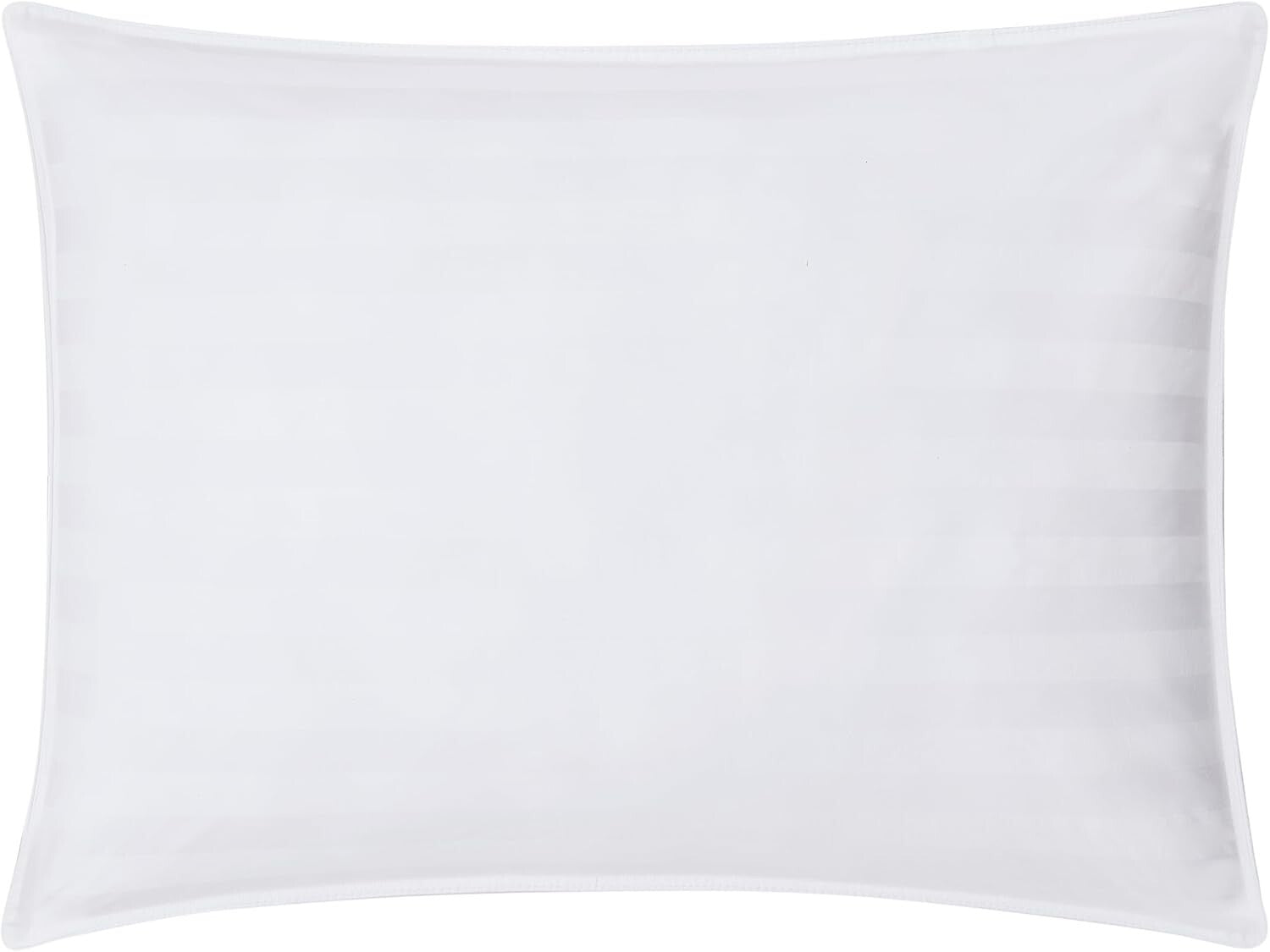 Ultra-Lightweight Extra Soft Cotton Damask Duck Down Pillow for Stomach Sleepers