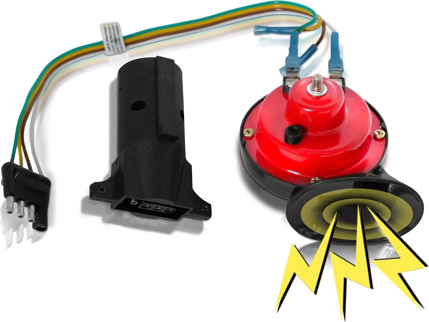 Entertaining Vehicle Horn Prank - 110 DB Loud, Universal Trailer Connection