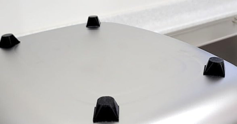 Durable Brushed Stainless Steel Kitchen Dish Tub - Freestanding & Versatile