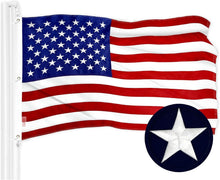 Load image into Gallery viewer, 5x8 Ft American Flag - Heavy-Duty Embroidered Polyester for Indoor/Outdoor Use