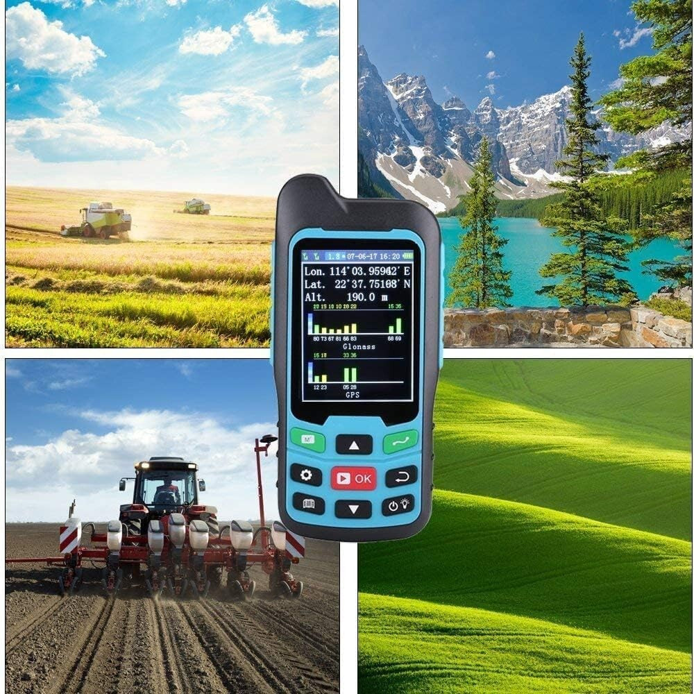 Versatile Handheld GPS with 12 Hours Battery - Ideal for Surveying & Agriculture