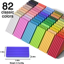 Load image into Gallery viewer, Oven-Bake Polymer Clay Kit - 82 Colors with Tools &amp; Accessories for DIY Projects