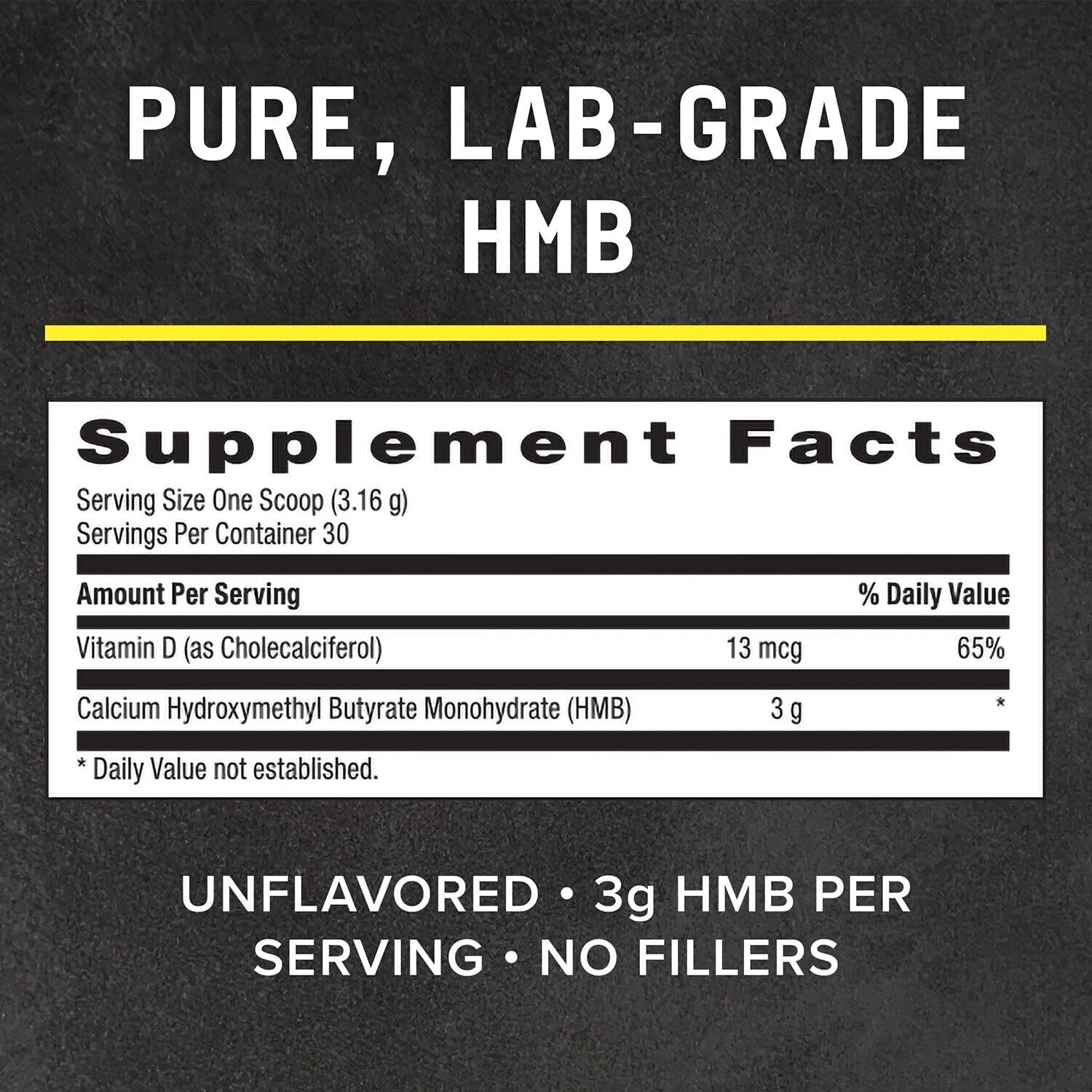 Chemistry Labs HMB Powder | 30 Servings of 3g Lab-Grade Performance Boost
