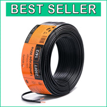 Load image into Gallery viewer, Durable 14/2 Direct Burial Copper Wire – Low Voltage Outdoor Landscape Lighting