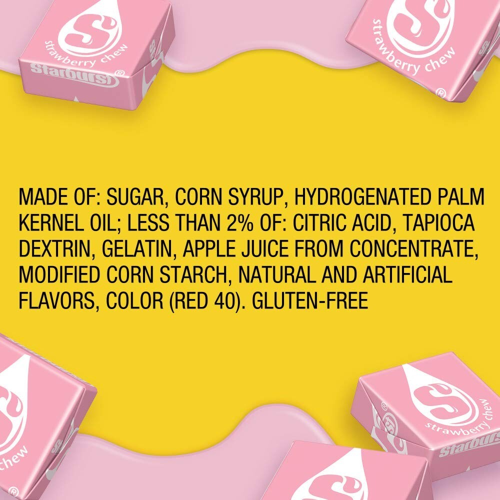 Bulk All Pink Chewy Candy – 49.68 Ounce Box of Juicy Flavors – Share and Enjoy!