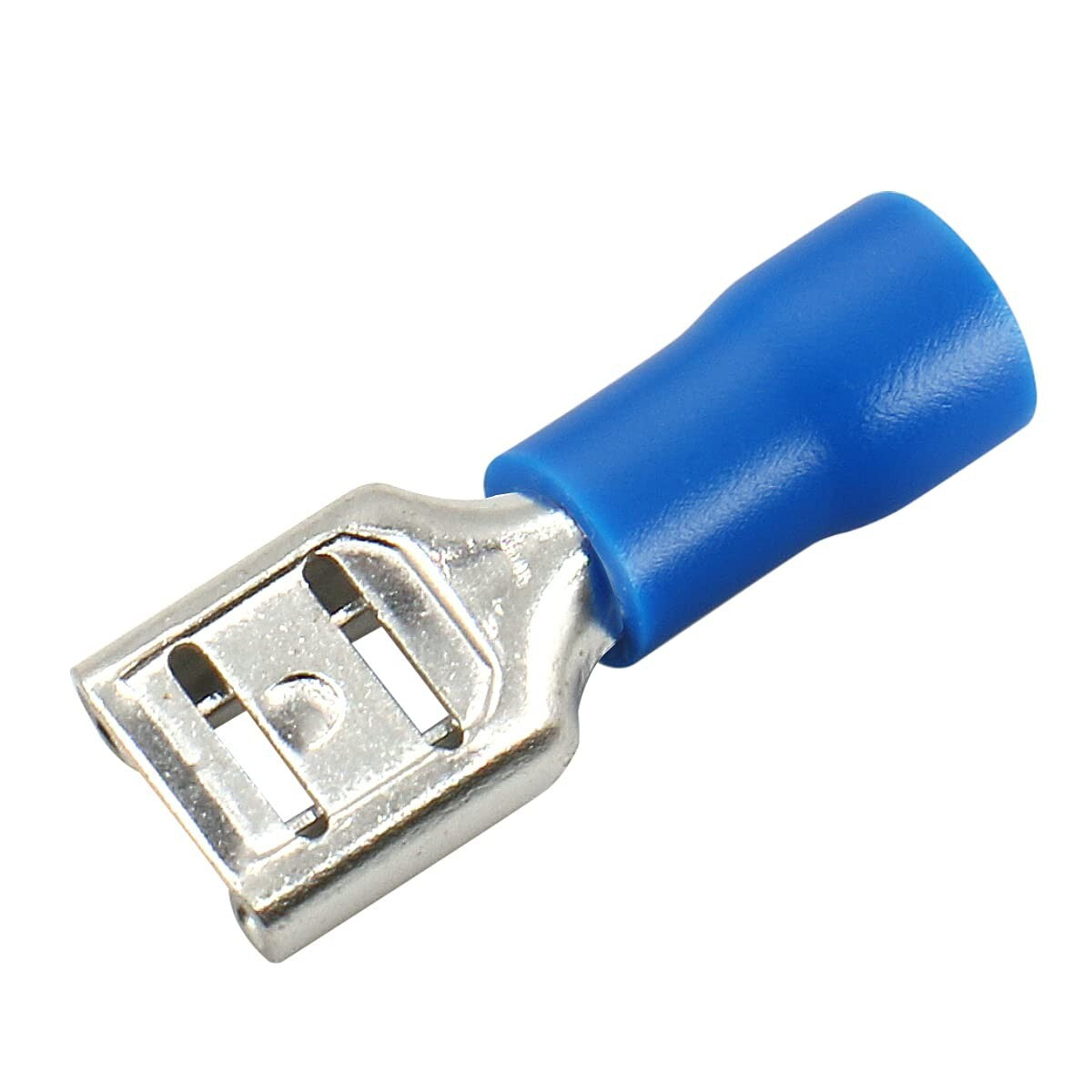 Durable Insulated Copper Crimp Terminals - Female Disconnects for 16-14AWG Wires