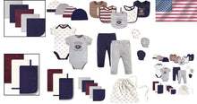 Load image into Gallery viewer, Comprehensive 25pc Baby Starter Set - Unisex Cotton Clothing for Infants