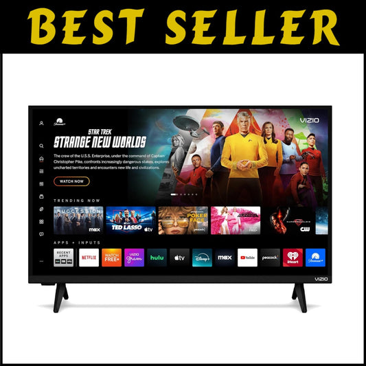 32-Inch Full HD Smart TV with Alexa & Bluetooth - Elegant Home Entertainment