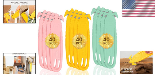 Durable Safety Box Cutter: 120-Pack with Tape Splitter for All Cutting Needs