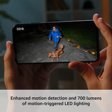 Load image into Gallery viewer, Wireless 4 Floodlight Security Camera with 1080p HD View and Long Battery Life