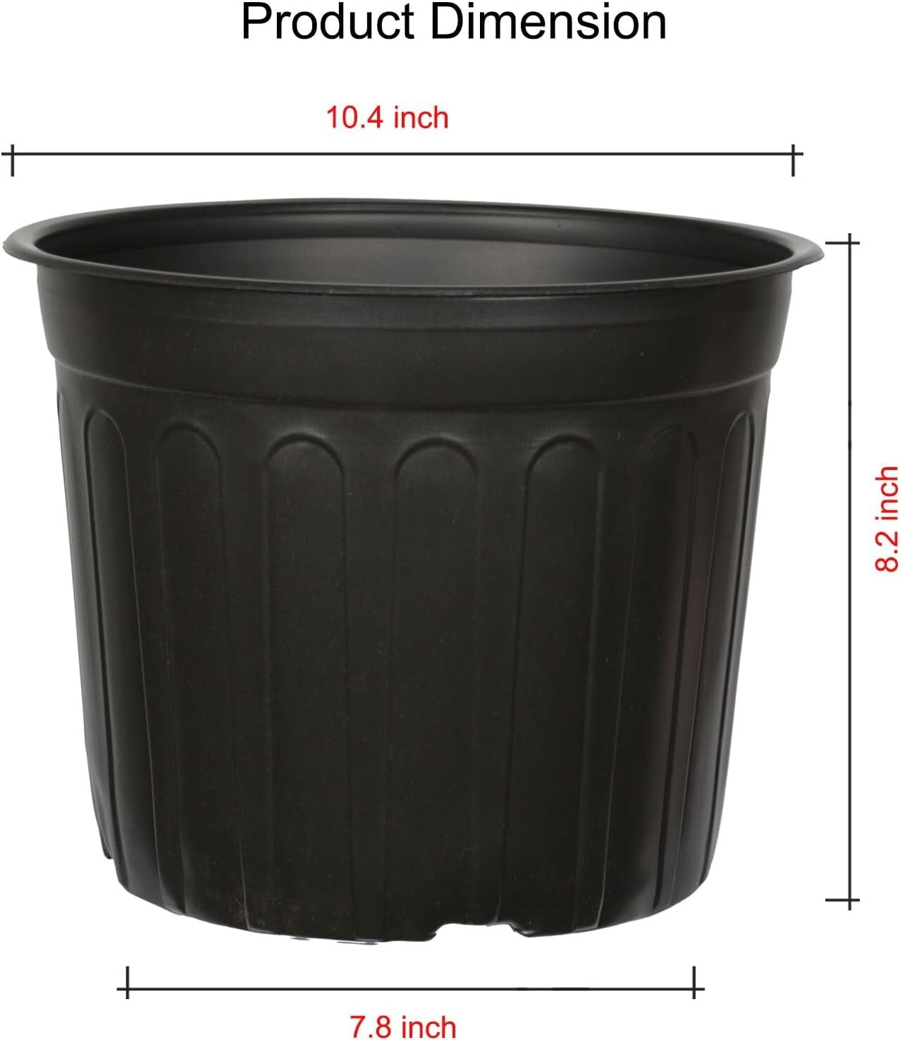 Versatile 3 Gallon Plant Containers with Labels - Ideal for Seedlings & Cuttings