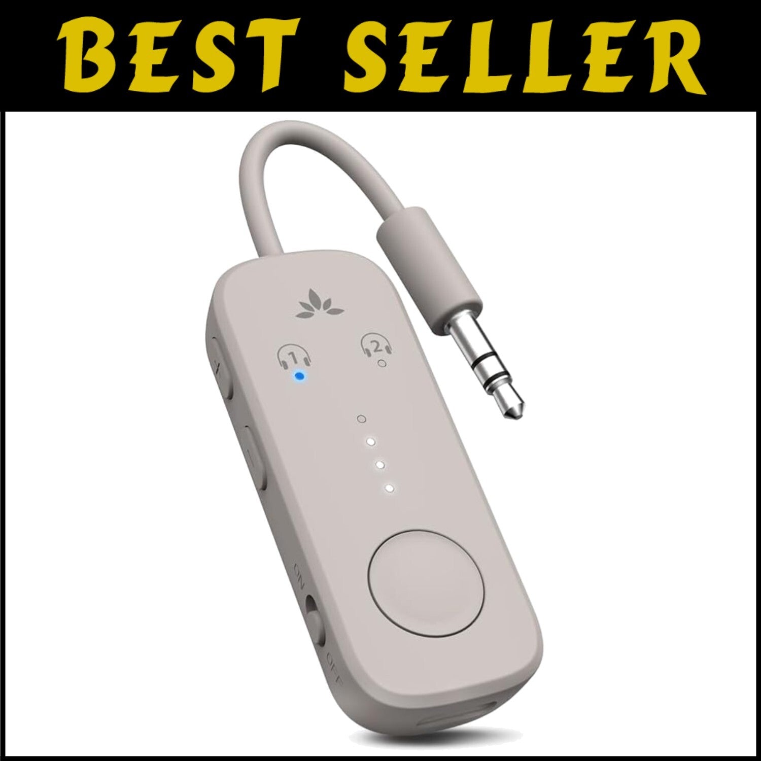 Dual Device Airplane Bluetooth Adapter with aptX Adaptive for Optimal Sound