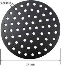 Load image into Gallery viewer, Heavy-Duty Cast Iron Charcoal Plate for XL Big Green Egg - Clog-Resistant Design