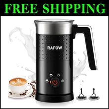 Load image into Gallery viewer, Whisper-Quiet 4-in-1 Milk Frother - 350ml Stainless Steel for Home Café Ideas