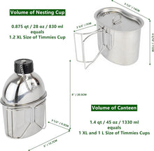 Load image into Gallery viewer, Compact and Durable Stainless Steel Cooking Set - Ideal for Survival Situations