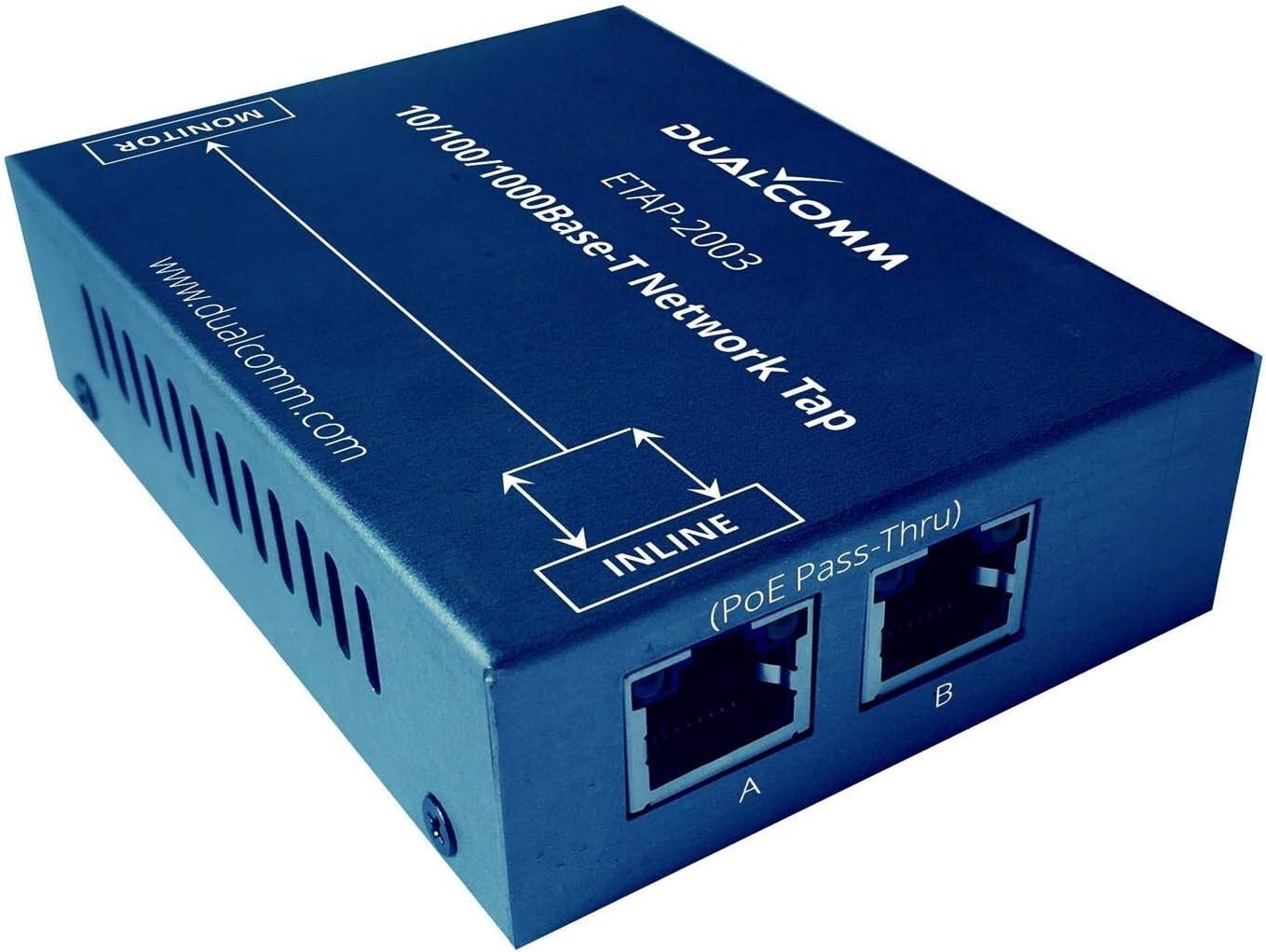 Compact ETAP-2003 Gigabit Ethernet TAP for Reliable Network Monitoring