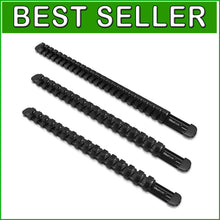 Load image into Gallery viewer, 3-Pc Heavy-Duty Socket Organizer with Spring Clips - 1/4, 3/8 &amp; 1/2 Inch