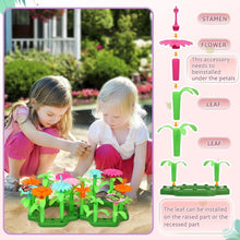 Load image into Gallery viewer, Colorful Kids Gardening Toys - 16-Piece Set with Wheelbarrow &amp; Learning Tools