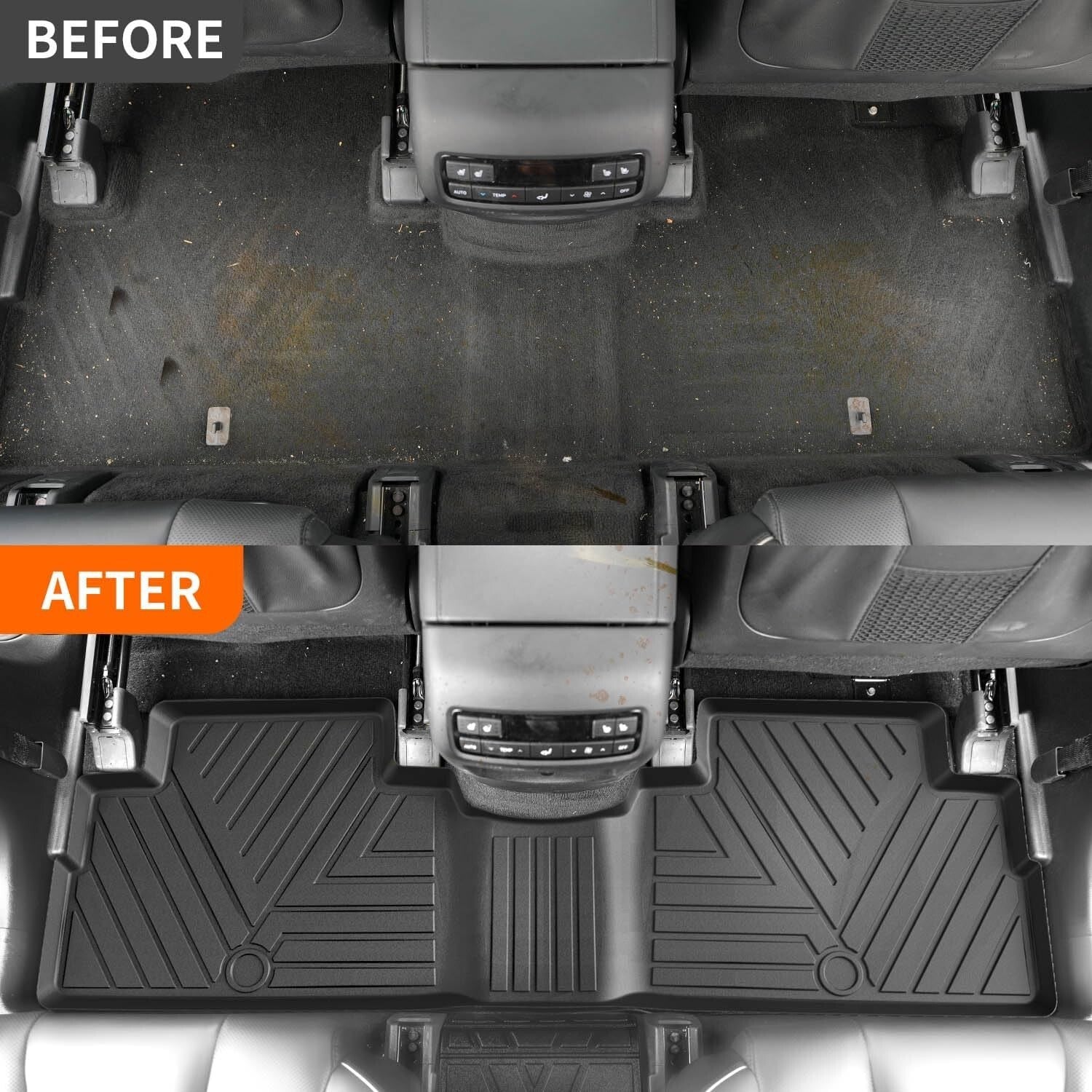 Custom TPE Cargo Mats for 2020-2025 Hyundai Palisade - Perfect Fit & Durability