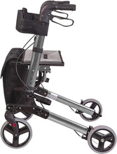Load image into Gallery viewer, Lightweight Adjustable Rollator Walker with Backrest &amp; Storage - Optimal Comfort
