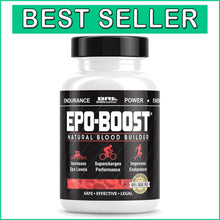 Load image into Gallery viewer, Vegan Blood Builder Iron Capsules - 120 Count for Athletic Performance &amp; VO2 Max