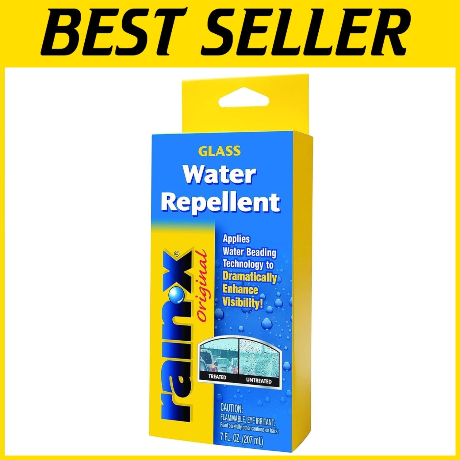 7 fl oz Original Rain X Water Repellent - Pack of 12 for All-Weather Protection