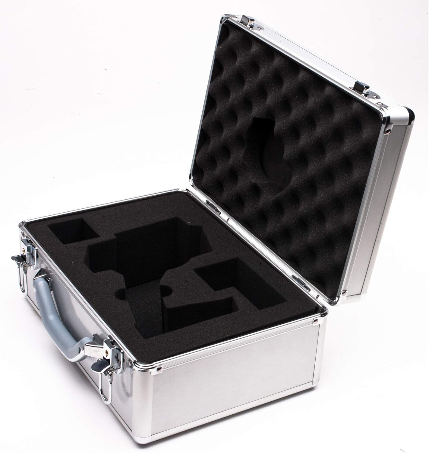Aluminum Transmitter Case with High-Density Foam - Perfect for New Purchases