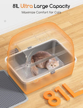 Load image into Gallery viewer, Odorless Extra Large Stainless Steel Cat Litter Box - 2 Pcs Durable Design