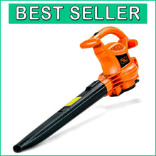 Load image into Gallery viewer, 120V 3-in-1 Leaf Blower, Vacuum &amp; Mulcher - Lightweight &amp; Powerful for Yard Care