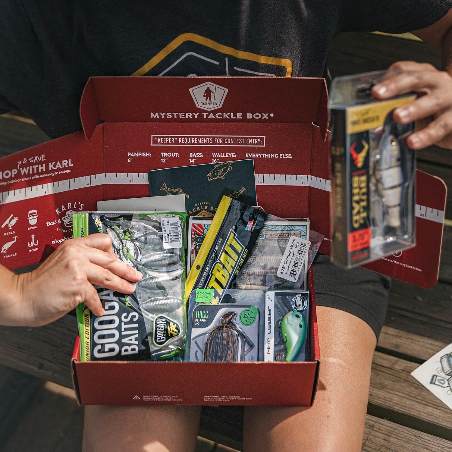 Mystery Tackle Box ELITE: Premium Bass Fishing Kit with Exclusive Lures