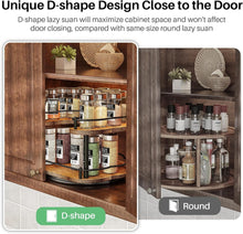 Load image into Gallery viewer, Revolving Lazy Susan Spice Rack with Adjustable Height - Perfect for Cabinets