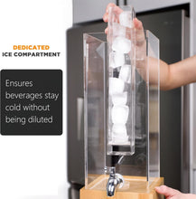 Load image into Gallery viewer, Versatile Acrylic Beverage Dispenser with Stainless Steel Spigot - 1.25 Gallons