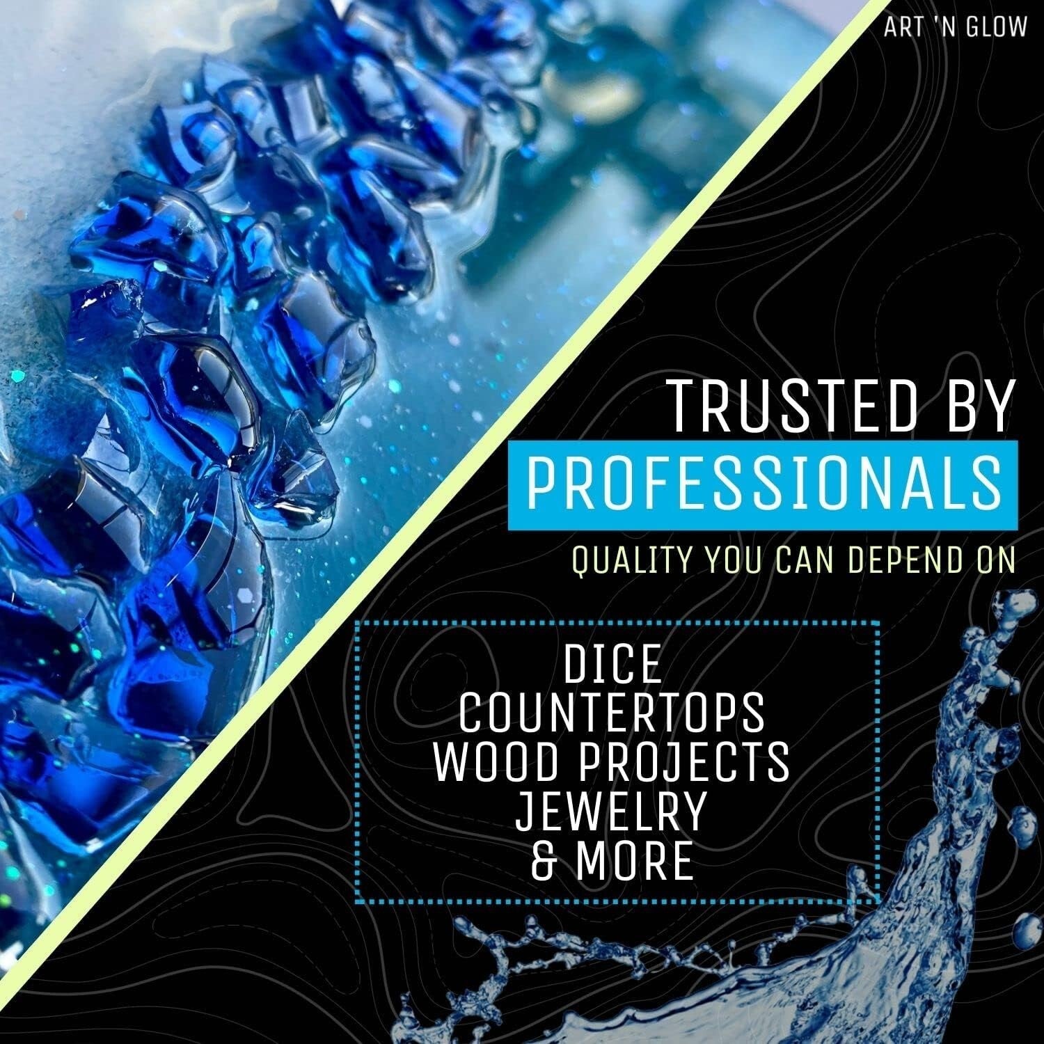 Durable, Food Safe Epoxy Resin 2 Gallon Kit for Stunning Crafts & DIY Projects