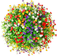 Load image into Gallery viewer, 48 Bundles UV Resistant Artificial Flowers for Vibrant Indoor/Outdoor Decor