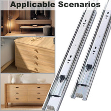 Load image into Gallery viewer, Heavy-Duty 16 Inch Ball Bearing Drawer Slides - Full Extension &amp; Soft Close