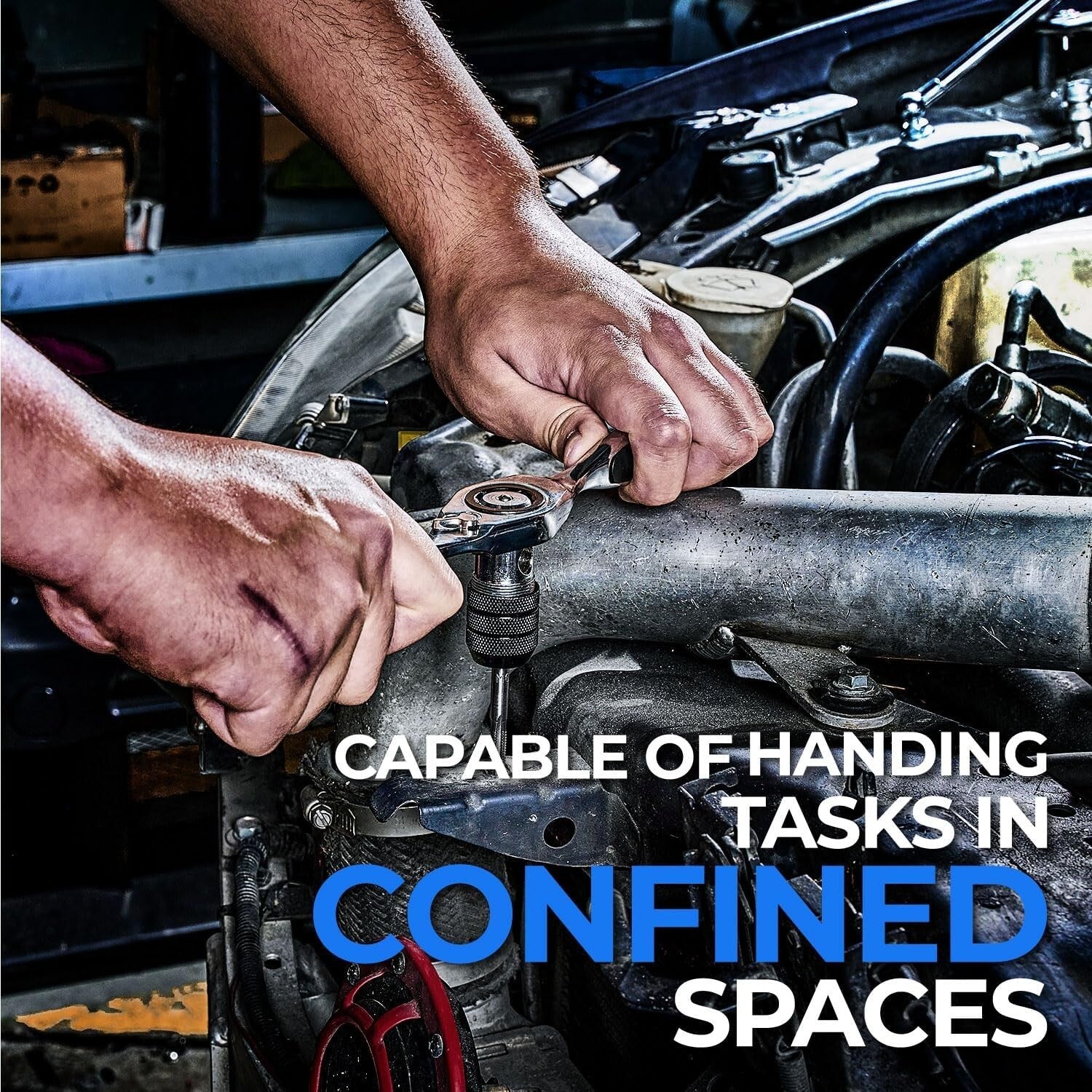 127-Piece SAE/Metric Tap and Die Set with Drill Bits for Effortless Threading