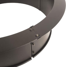 Load image into Gallery viewer, Versatile Alloy Steel Fire Ring - Perfect for Outdoor Fire Pits &amp; Gatherings