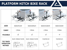 Load image into Gallery viewer, Smart Tilting 2-Bike Carrier with Safety Features - Ideal for Adventure Lovers