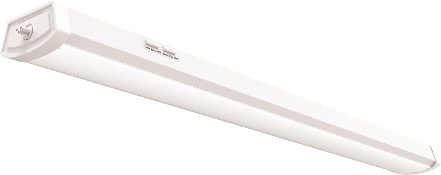 Energy-Efficient LED Ceiling Fixture - 4000 Lumen, Selectable White for Kitchens