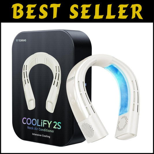 Personal Air Conditioner and Heater: Wearable, Stylish with 360-Degree Cooling