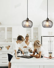 Load image into Gallery viewer, Adjustable Pendant Lights with Marble Clear Finish - Ideal for Kitchen &amp; Dining