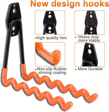Load image into Gallery viewer, Industrial Garage Hooks Set - 24 Versatile Storage Solutions for Tools and Bikes