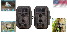 Load image into Gallery viewer, High-Performance Game Surveillance Cameras with 100ft Night Vision - 2 Pack