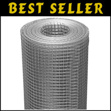 Load image into Gallery viewer, Premium 36''x50' Galvanized Wire Cloth Roll - Ideal for Chicken Coops &amp; Gardens