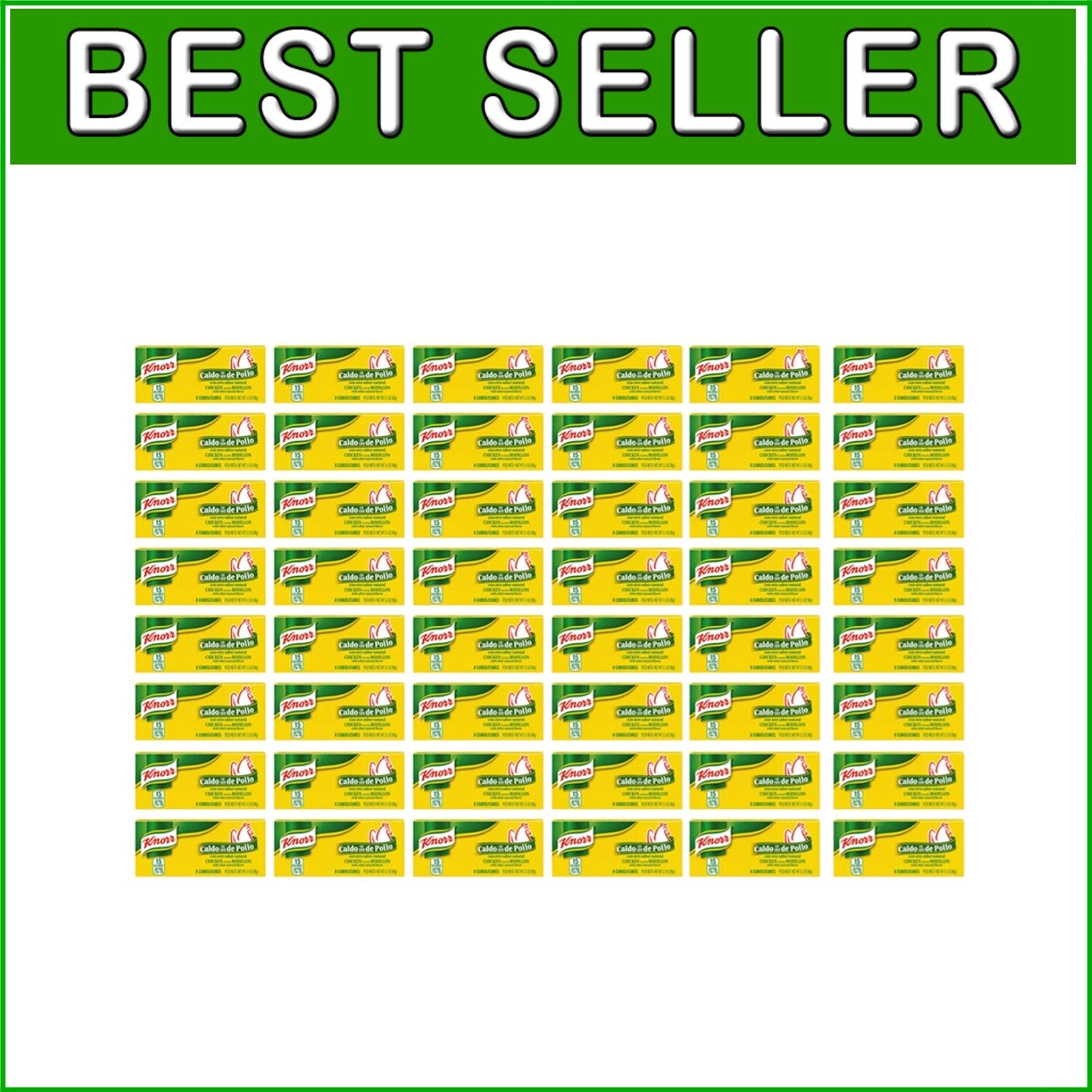 8 Count Naturally Flavored Chicken Bouillon Cubes - Versatile Cooking Essential