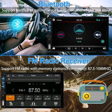 Load image into Gallery viewer, All-in-One 7-Inch Double Din Car Stereo with Dash Cam &amp; Apple Carplay