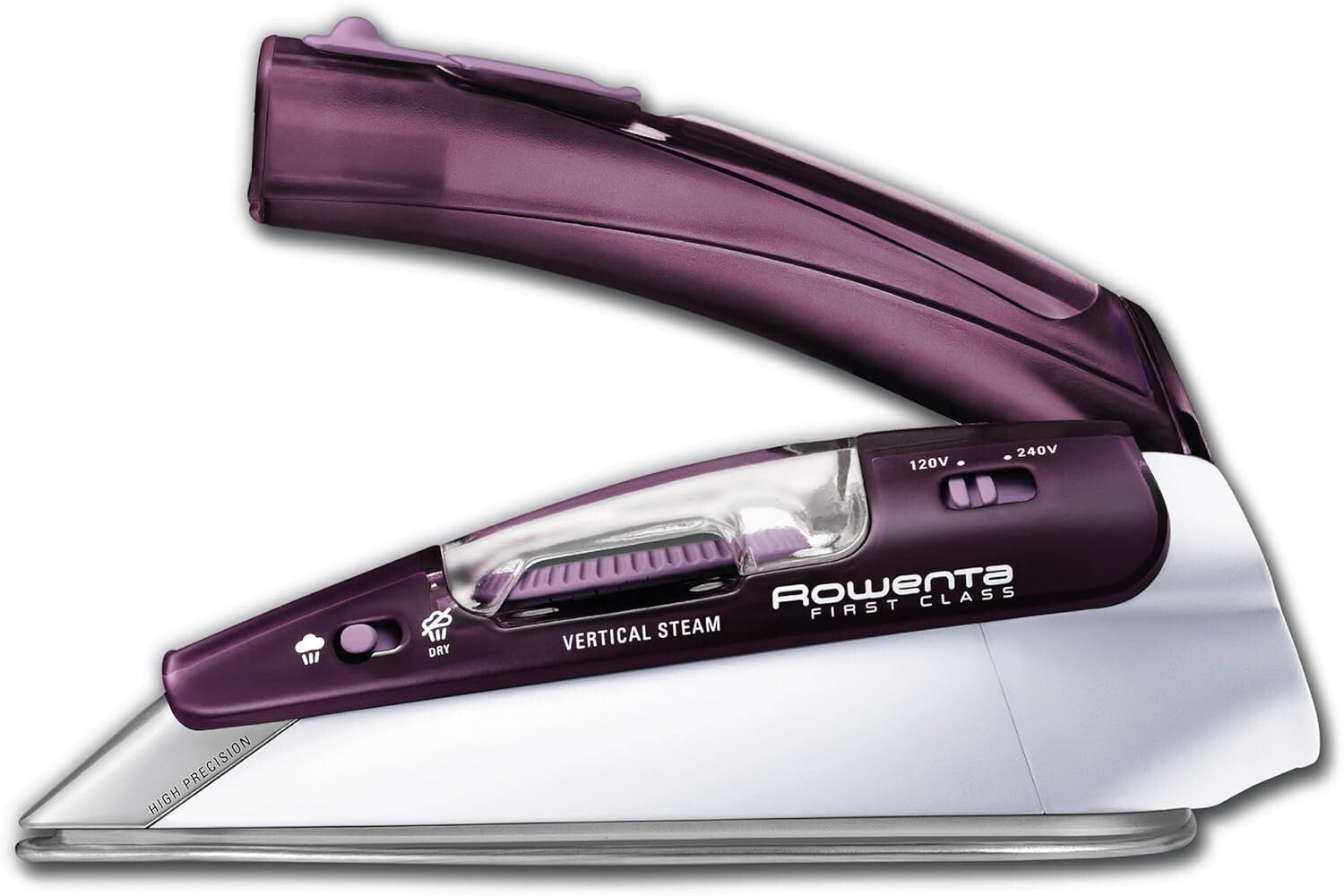 Pro Compact 1000W Travel Iron & Handheld Steamer for Effortless Fabric Care